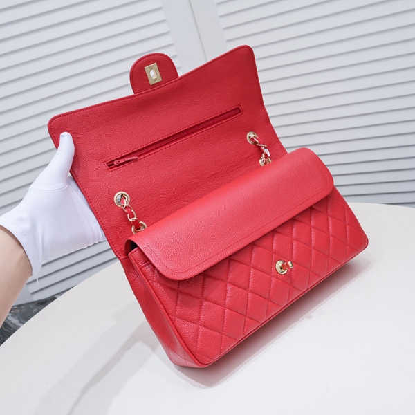 シャネルバッグ素材ディテール